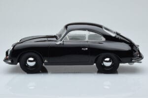 Porsche 356 Melns Norev 1:18 187451 Metāls — attēls 3 no 6
