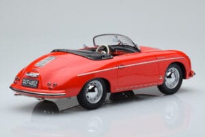 Porsche 356 Speedster Sarkans Norev 1:18 187461 Metāls — attēls 2 no 6