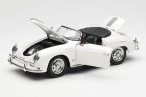 Porsche 356A Speedster Balts AUTOart 1:18 77862 Metāls — attēls 2 no 8