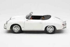 Porsche 356A Speedster Balts AUTOart 1:18 77862 Metāls — attēls 4 no 8