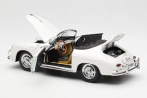 Porsche 356A Speedster Balts AUTOart 1:18 77862 Metāls — attēls 5 no 8