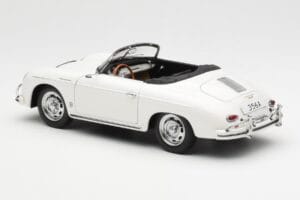 Porsche 356A Speedster Balts AUTOart 1:18 77862 Metāls — attēls 7 no 8