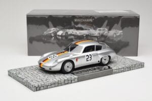 Porsche 356B 1600 GS Carrera GTL Abarth #23 G. Koch GP Solitude 1962 Minichamps 1:18 107626823 Sveķi — attēls 6 no 6