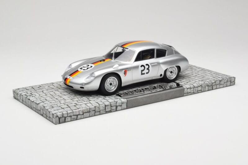 Porsche 356B 1600 GS Carrera GTL Abarth #23 G. Koch GP Solitude 1962 Minichamps 1:18 107626823 Sveķi
