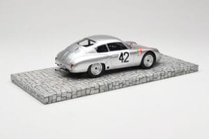 Porsche 356B 1600 GS Carrera GTL Abarth #42 H. Herrmann / H. Linge Targa Florio 1962 Minichamps 1:18 107626842 Sveķi — attēls 2 no 6