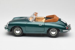 Porsche 356B Kabriolets Zaļš Bburago 1:18 3051-M1 Metāls — attēls 4 no 8