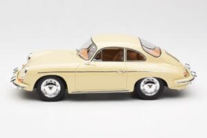 Porsche 356B Carrera 2 Ziloņkauls GT Spirit 1:18 GT010ZM Sveķi — attēls 3 no 6
