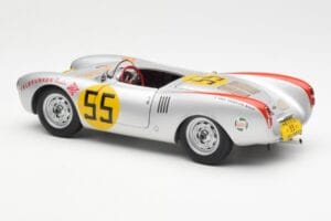 Porsche 550-1500 RS Spyder #55 H. Herrmann Carrera Panamericana 1954 AUTOart 1:18 85470 Metāls — attēls 7 no 8