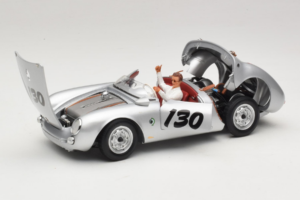 Porsche 550 A Spyder Little Bastard James Dean Schuco 1:18 450033200 Metāls — attēls 2 no 8