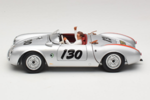 Porsche 550 A Spyder Little Bastard James Dean Schuco 1:18 450033200 Metāls — attēls 4 no 8