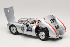Porsche 550 A Spyder Little Bastard James Dean Schuco 1:18 450033200 Metāls — attēls 5 no 8