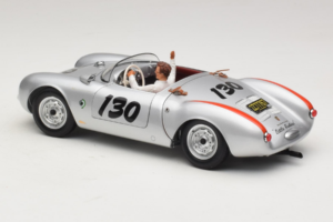 Porsche 550 A Spyder Little Bastard James Dean Schuco 1:18 450033200 Metāls — attēls 7 no 8