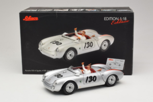 Porsche 550 A Spyder Little Bastard James Dean Schuco 1:18 450033200 Metāls — attēls 8 no 8