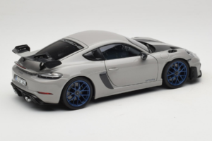 Porsche 718 Cayman 982 GT4 RS Weissach Package Chalk Norev 1:18 187253 Metāls — attēls 2 no 8