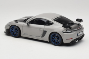 Porsche 718 Cayman 982 GT4 RS Weissach Package Chalk Norev 1:18 187253 Metāls — attēls 7 no 8