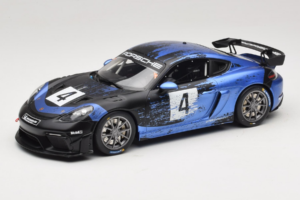 Porsche 718 Cayman GT4 RS Clubsport Melns Zils Otto 1:18 OT469 Sveķi