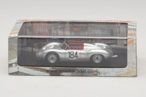 Porsche 718 RS 60 #184 J. Bonnier / H. Herrmann Winner Targa Florio 1960 Spark 1:43 43TF60 Sveķi — attēls 4 no 4