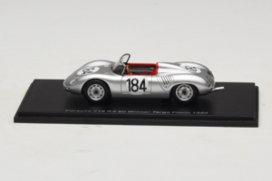 Porsche 718 RS 60 #184 J. Bonnier / H. Herrmann Winner Targa Florio 1960 Spark 1:43 43TF60 Sveķi