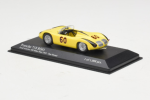 Porsche 718 RS61 #60 D. Wester Road America 500 Miles 1963 Minichamps 1:43 430636560 Metāls — attēls 3 no 4