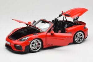 Porsche 718 Spyder RS Guards Red Norev 1:18 187271 Metāls — attēls 2 no 8