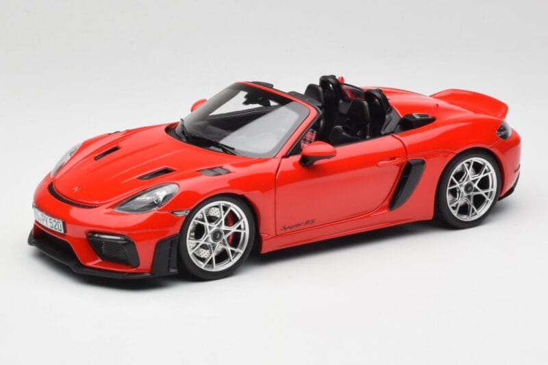 Porsche 718 Spyder RS Guards Red Norev 1:18 187271 Metāls