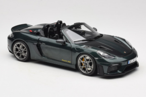 Porsche 718 Spyder RS Weissach Pack Forest Green Norev 1:18 187272 Metāls — attēls 6 no 8