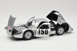Porsche 904 GTS #150 E. Bohringer Rally Monte Carlo 1965 Class Winner Minichamps 1:18 180656750 Metāls — attēls 2 no 8