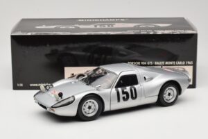 Porsche 904 GTS #150 E. Bohringer Rally Monte Carlo 1965 Class Winner Minichamps 1:18 180656750 Metāls — attēls 8 no 8