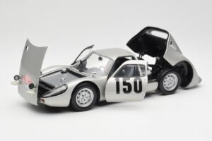 Porsche 904 GTS #150 E. Bohringer / R. Wutherich Rally Monte Carlo Class Winners 1965 Minichamps 1:18 180656750-O Metāls — attēls 2 no 8