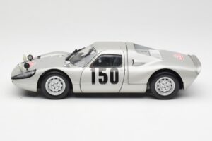 Porsche 904 GTS #150 E. Bohringer / R. Wutherich Rally Monte Carlo Class Winners 1965 Minichamps 1:18 180656750-O Metāls — attēls 4 no 8