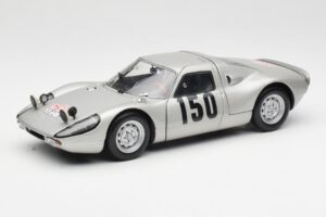 Porsche 904 GTS #150 E. Bohringer / R. Wutherich Rally Monte Carlo Class Winners 1965 Minichamps 1:18 180656750-O Metāls