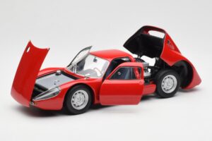 Porsche 904 GTS Sarkans Minichamps 1:18 180067720 Metāls — attēls 2 no 7