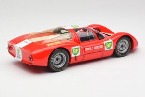 Porsche 906E BP World Record Runs Monza 1967 Minichamps 1:18 100676100 Metāls — attēls 3 no 8