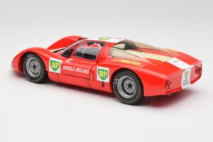Porsche 906E BP World Record Runs Monza 1967 Minichamps 1:18 100676100 Metāls — attēls 7 no 8