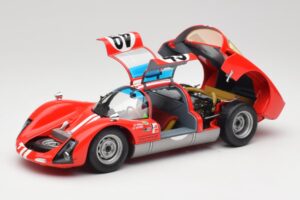 Porsche 906K #49 R. Vogele / J. Siffert 12 Hours of Sebring 1966 Minichamps 1:18 100666149 Metāls — attēls 2 no 8