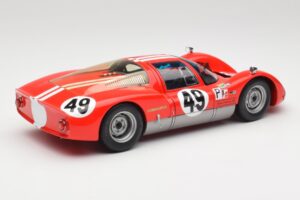Porsche 906K #49 R. Vogele / J. Siffert 12 Hours of Sebring 1966 Minichamps 1:18 100666149 Metāls — attēls 3 no 8