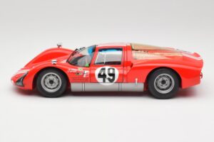 Porsche 906K #49 R. Vogele / J. Siffert 12 Hours of Sebring 1966 Minichamps 1:18 100666149 Metāls — attēls 4 no 8