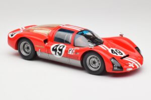 Porsche 906K #49 R. Vogele / J. Siffert 12 Hours of Sebring 1966 Minichamps 1:18 100666149 Metāls — attēls 6 no 8