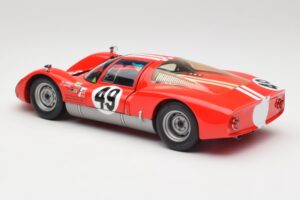 Porsche 906K #49 R. Vogele / J. Siffert 12 Hours of Sebring 1966 Minichamps 1:18 100666149 Metāls — attēls 7 no 8