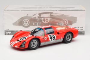 Porsche 906K #49 R. Vogele / J. Siffert 12 Hours of Sebring 1966 Minichamps 1:18 100666149 Metāls — attēls 8 no 8