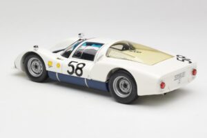 Porsche 906K #58 G. Klass / R. Stommelen 24 Hours of Le Mans 1966 Minichamps 1:18 100666158 Metāls — attēls 7 no 8