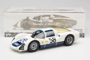 Porsche 906K #58 G. Klass / R. Stommelen 24 Hours of Le Mans 1966 Minichamps 1:18 100666158 Metāls — attēls 8 no 8