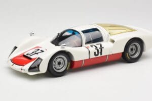 Porsche 906 K #37 V. Elford / B. Pon Porsche System 24 Hours of Le Mans 1967 Minichamps 1:18 100676137 Metāls