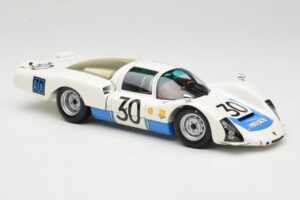 Porsche 906 LE #30 J. Siffert / C. Davis GT Class Winner Le Mans 1966 Minichamps 1:18 100666130 Metāls — attēls 6 no 8