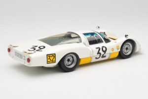 Porsche 906LH #32 Porsche System Engineering G. Schutz / P. De Klerk 24 Hours of Le Mans 1966 Minichamps 1:18 100666132 Metāl — attēls 3 no 8
