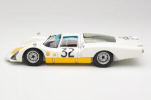 Porsche 906LH #32 Porsche System Engineering G. Schutz / P. De Klerk 24 Hours of Le Mans 1966 Minichamps 1:18 100666132 Metāl — attēls 4 no 8