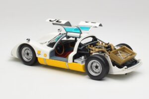 Porsche 906LH #32 Porsche System Engineering G. Schutz / P. De Klerk 24 Hours of Le Mans 1966 Minichamps 1:18 100666132 Metāl — attēls 5 no 8