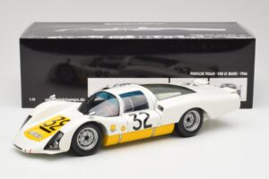 Porsche 906LH #32 Porsche System Engineering G. Schutz / P. De Klerk 24 Hours of Le Mans 1966 Minichamps 1:18 100666132 Metāl — attēls 8 no 8
