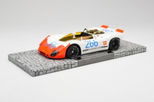 Porsche 908/02 Spyder #266 G. Mitter / G. Schuetz Targa Florio 1969 Minichamps 1:18 107692266 Metāls