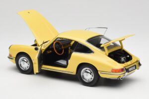 Porsche 911 901 Champagne Dzeltens Kyosho 1:18 08969Y Metāls — attēls 5 no 8